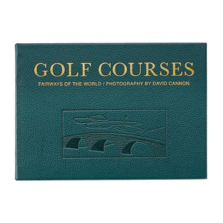 Hardcover book called "Golf Courses - Fairways of the World". 