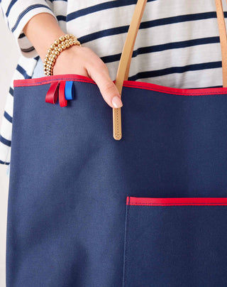 Mersea Le Canvas Tote: Strawberry Milk