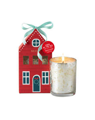 2oz votive candle by Mersea. Scent Cider by The Sea is a lovely scent of apple, citrus and vanilla. 