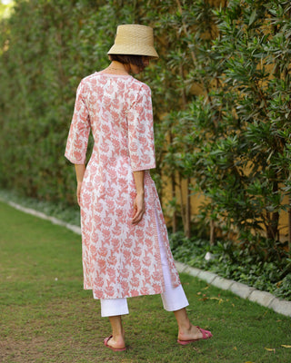 Maison Marigold St. Barts Kaftan Pink: Size M