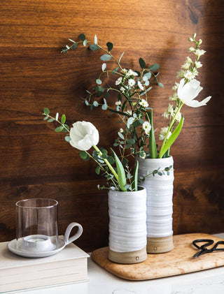 Farmhouse Pottery Trunk Vases: Small