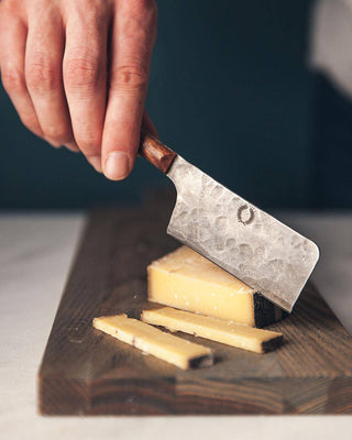 Farmhouse Pottery Artisan Forged Cheese Knives: Mango