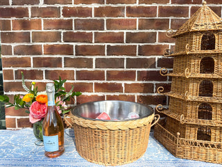 Wadmalaw Wicker Beverage Tub
