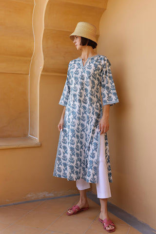 Maison Marigold St. Barts Kaftan Blue: M