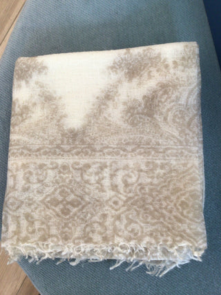 Cashmere paisley print by Meg Cohen. 27”x27