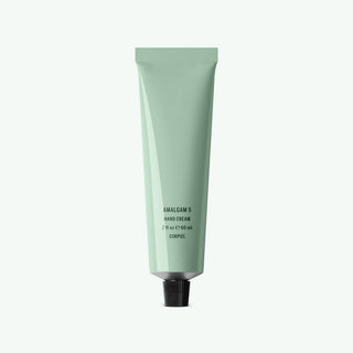 Corpus hand cream formulated with niacinamide, tremella mushroom, and vegan squalane oil to nourish, hydrate, and protect. Hints of Lemon, Cypress, Bergamot, Vetiver scents. 