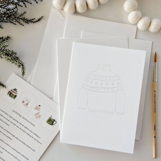 Emily Lex Studio Warm + cozy paintable notecards