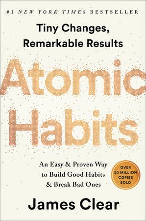 Book Atomic Habits
No matter your goals, Atomic Habits offers a proven framework for improving--every day. James Clear, one of the world's leading experts on habit formation, reveals practical strategies that will teach you exactly how to form good habits, break bad ones, and master the tiny behaviors that lead to remarkable results. If you're having trouble changing your habits, the problem isn't you. The problem is your system. 