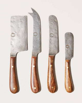 Farmhouse Pottery Artisan Forged Cheese Knives: Mango