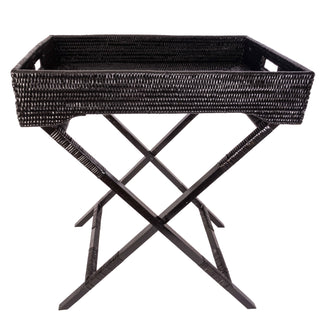 Artifacts Rattan™ Butler Tray & Table : Honey Brown