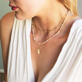 The Silver Wren Unity Beaded Necklace - Choose your color: Green / 16 inch