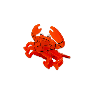 Mini crab hair claw clip by Jenny Lemons.This claw measures 4" x 2.75