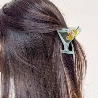 Jenny Lemons Midi Martini Hair Claw Clip