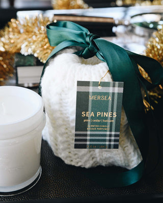Mersea Stocking Candle: Sea Pines