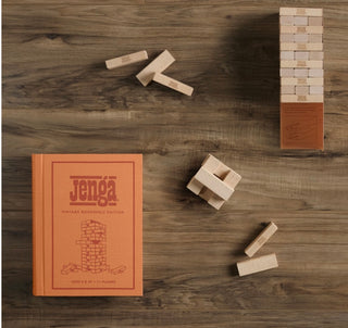 Jenga Vintage Bookshelf Edition