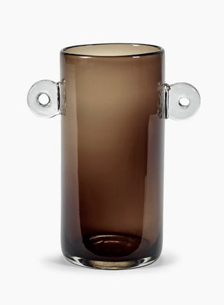 Decorative colored glass vase 