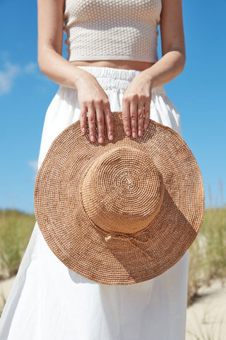 Grace Sun Hat: Sand