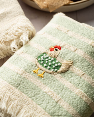 Olive & Loom Margot Kitchen Towel - Cocotte Collection