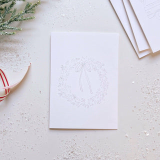 Emily Lex Studio Christmas cheer paintable watercolor notecard set
