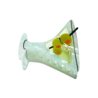 Jenny Lemons Midi Martini Hair Claw Clip