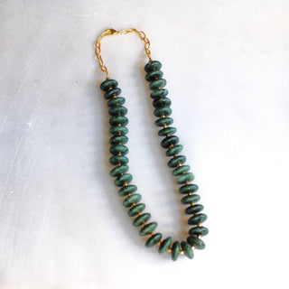 The Silver Wren Canyon Verde Necklace: 16 inch