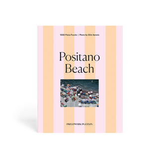 1000 piece jigsaw puzzle of Positano beach by Slim Aarons.