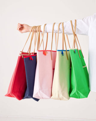 Mersea Le Canvas Tote: Strawberry Milk