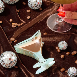 Jenny Lemons Large Espresso Martini Hair Claw Clip
