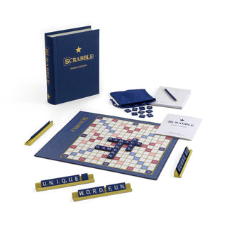 Scrabble & Monopoly Indigo Bookshelf 2-Pack