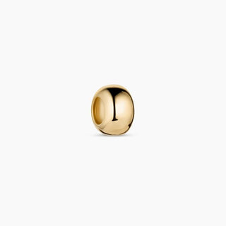 14k gold plated bead charm by Thatch. 