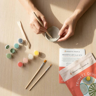 Breathe Pillow DIY Air Dry Clay Kit- Make Your Own Trinket Dish