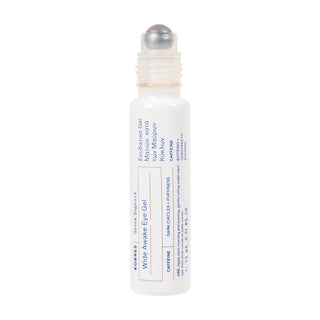 A cooling, roll-on eye serum with nourishing Greek yoghurt and a double shot of caffeine for under-eyes for noticeably diminished dark circles and puffiness to bring back the look of rested, hydrated skin. Key Benefits - Reduces dark circles - Depuffs undereye bags. White roller. 