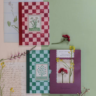 Roomytown Set of 2 Notebooks - 15th Century Illustrated Herbs