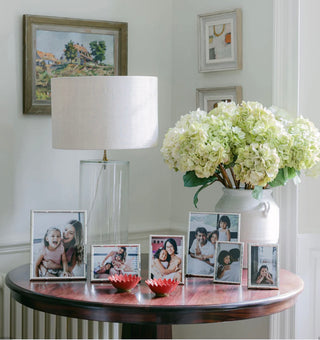 Bamboo Silver Plated Picture Frame-8x10