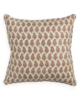 Walter G Sundara Moonflower curved paisley print linen pillow.
100 % linen.
Dimensions: 50”x50” cm