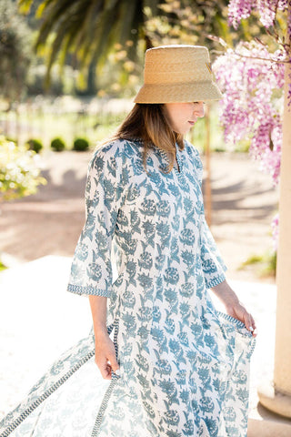 Maison Marigold St. Barts Kaftan Blue: M