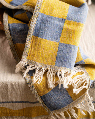 Olive & Loom Sardine - Hand Stitched Kitchen Towel