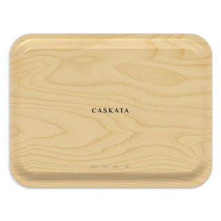 Caskata Party Fish Large Rectangular Birchwood Tray