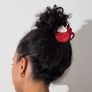 Jenny Lemons Midi Hot Cocoa Hair Claw Clip