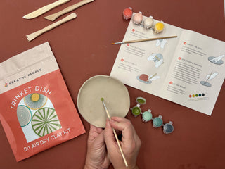 Breathe Pillow DIY Air Dry Clay Kit- Make Your Own Trinket Dish