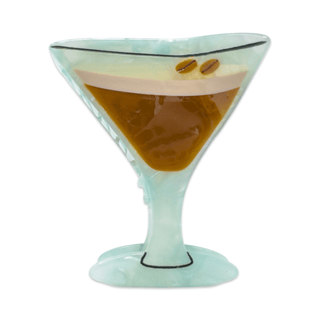 Jenny Lemons Large Espresso Martini Hair Claw Clip