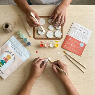 Breathe Pillow DIY Air Dry Clay Kit- Make Your Own Wind Chimes