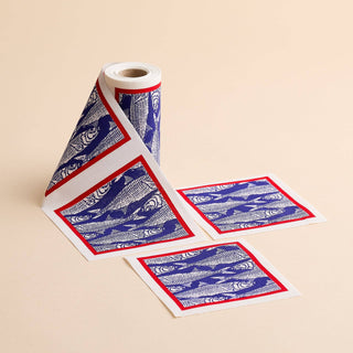 Caskata Sardines Cocktail Napkin Roll: Single