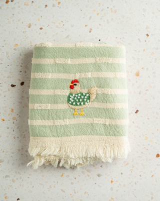 Olive & Loom Margot Kitchen Towel - Cocotte Collection