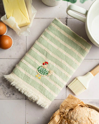 Olive & Loom Margot Kitchen Towel - Cocotte Collection