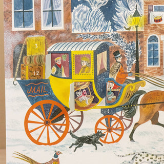 Art Angels The Angel Inn Advent Card