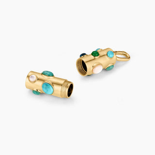 Thatch Elio Capsule Charm: 14k Gold Plated