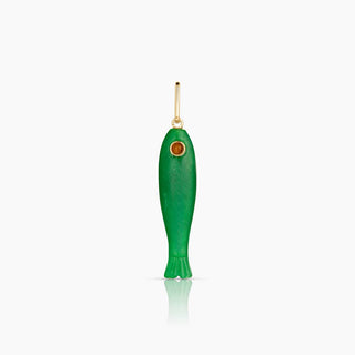 Thatch Fortuna Green Jade Charm