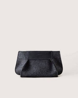 Merino wool clutch by Graf Lantz