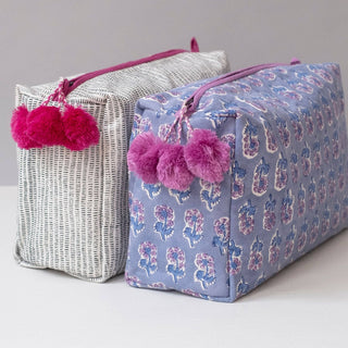 Graymarket Design Malin Periwinkle Toiletry Bag